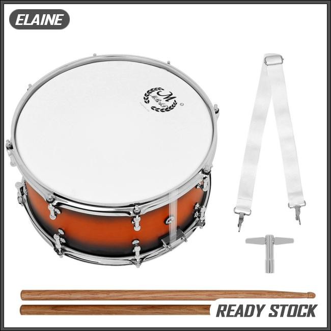 Elaine Snare Drum Kit 14 Inch Student Snare Drum With Drumsticks Tuning ...