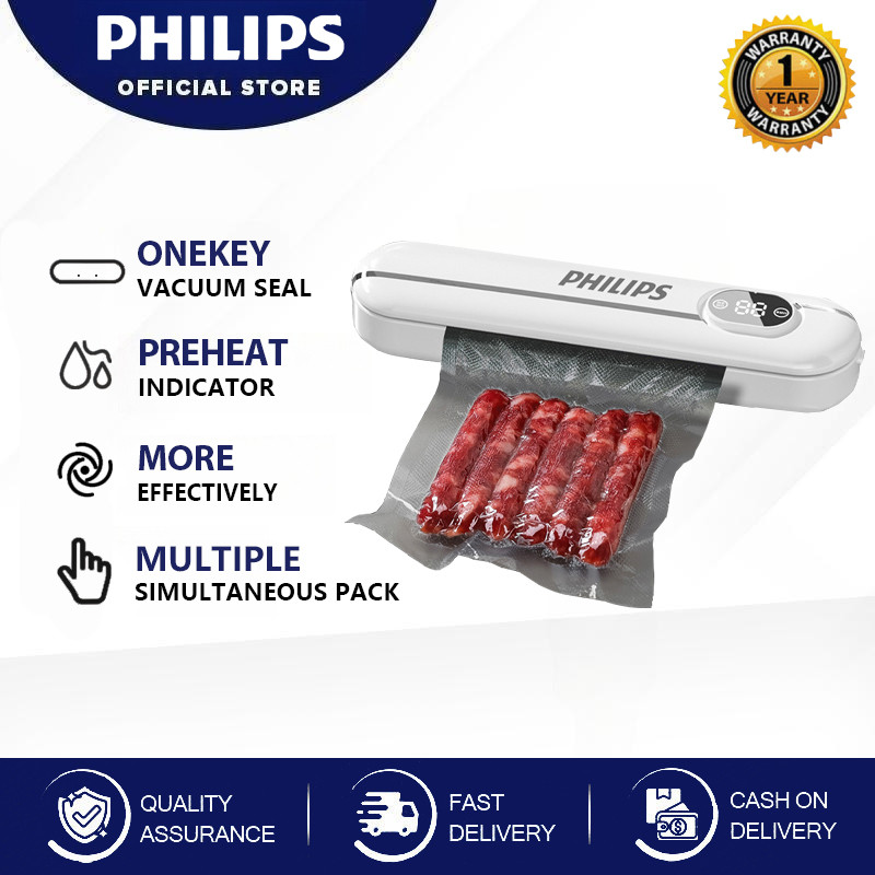 Philips Automatic vacuum sealing machine Electric LED Indicator Food