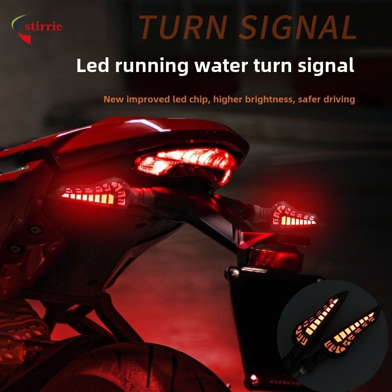 2pcs 12V Motorcycle Turn Signal Indicators Motorcycle LED Turn Signals