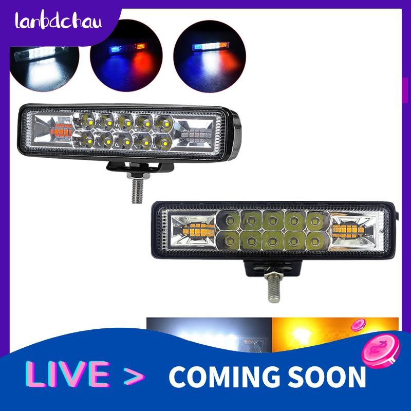 48W Strobe Flash Work Light Led Light Bar For Offroad 4X4 Atv Jeep Suv