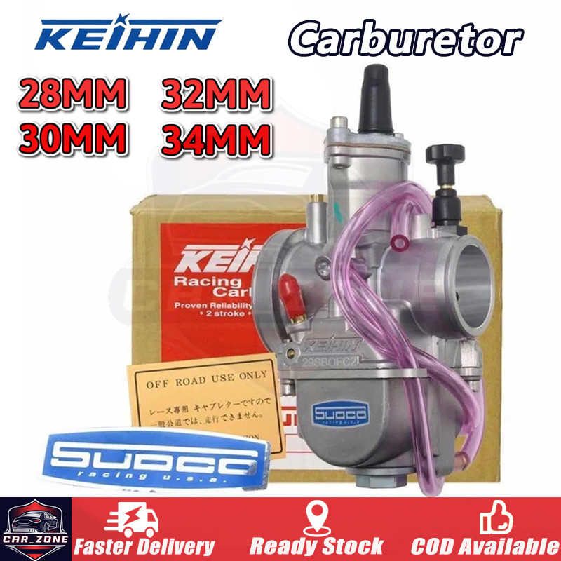 【COD】Keihin Sudco Racing Carburator Flat Slide PWK 24mm / 26mm / 28mm ...