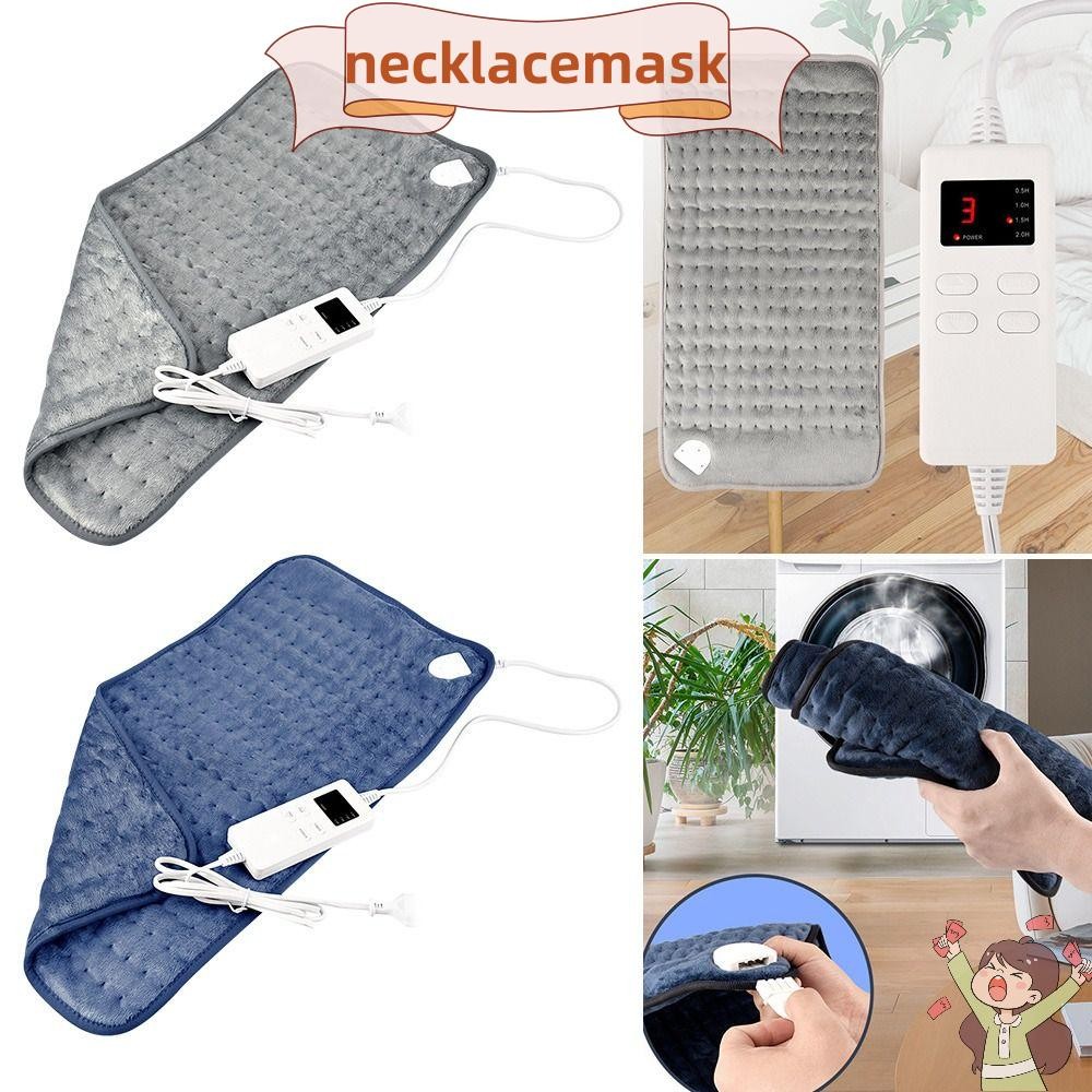 NLM Physiotherapy Heating Pad Detachable Blanket Timer For Shoulder Neck Back Spine Legs Pain