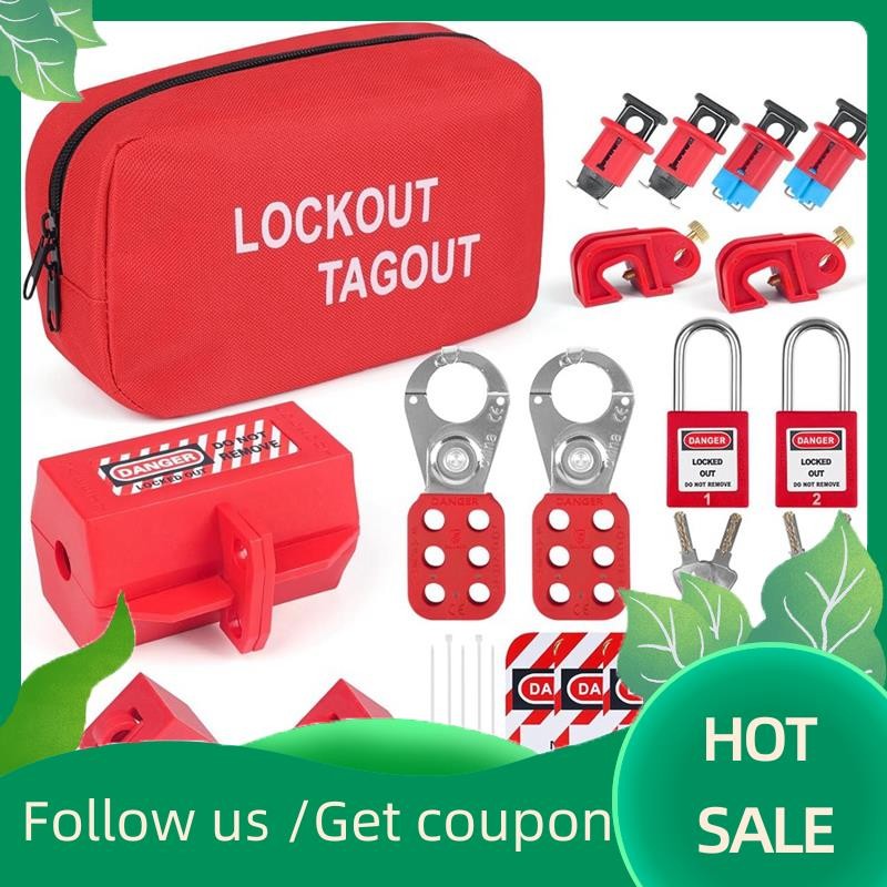 【In stock】Lockout Tagout Kits Electrical, Lockout Tagout Station Safety ...