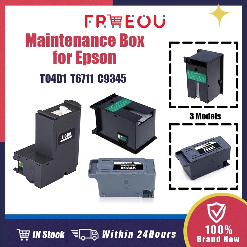T04D1 T6711 C9345 Maintenance Box for Epson L6170 L6190 M2140 L15150 WF ...
