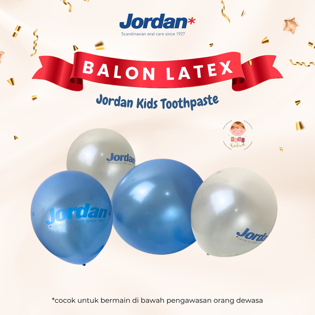 Jordan Latex Balloon (Jordan Step 1 and Step 2 Toothpaste Gift ...