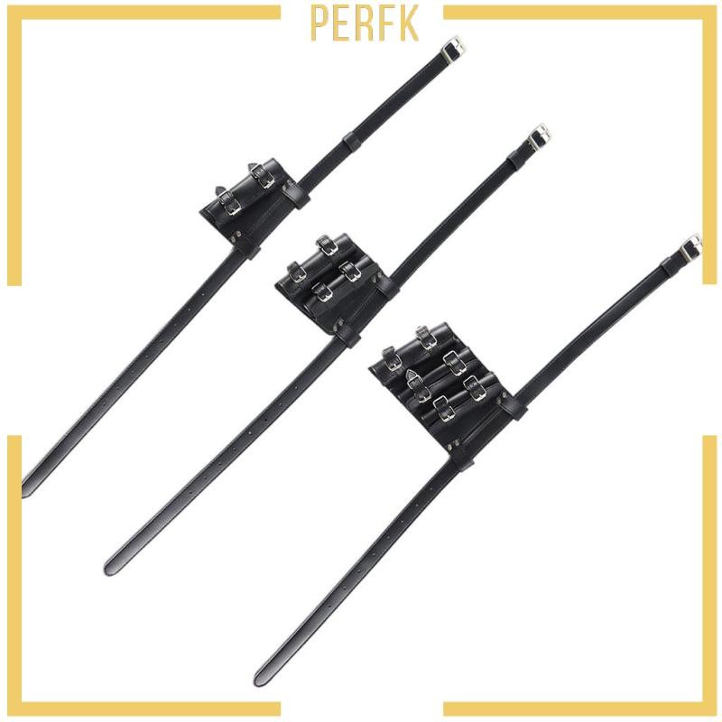 [Perfk] PU Leather Sword Belt, Medieval Rapier Holder Waist Sheath ...