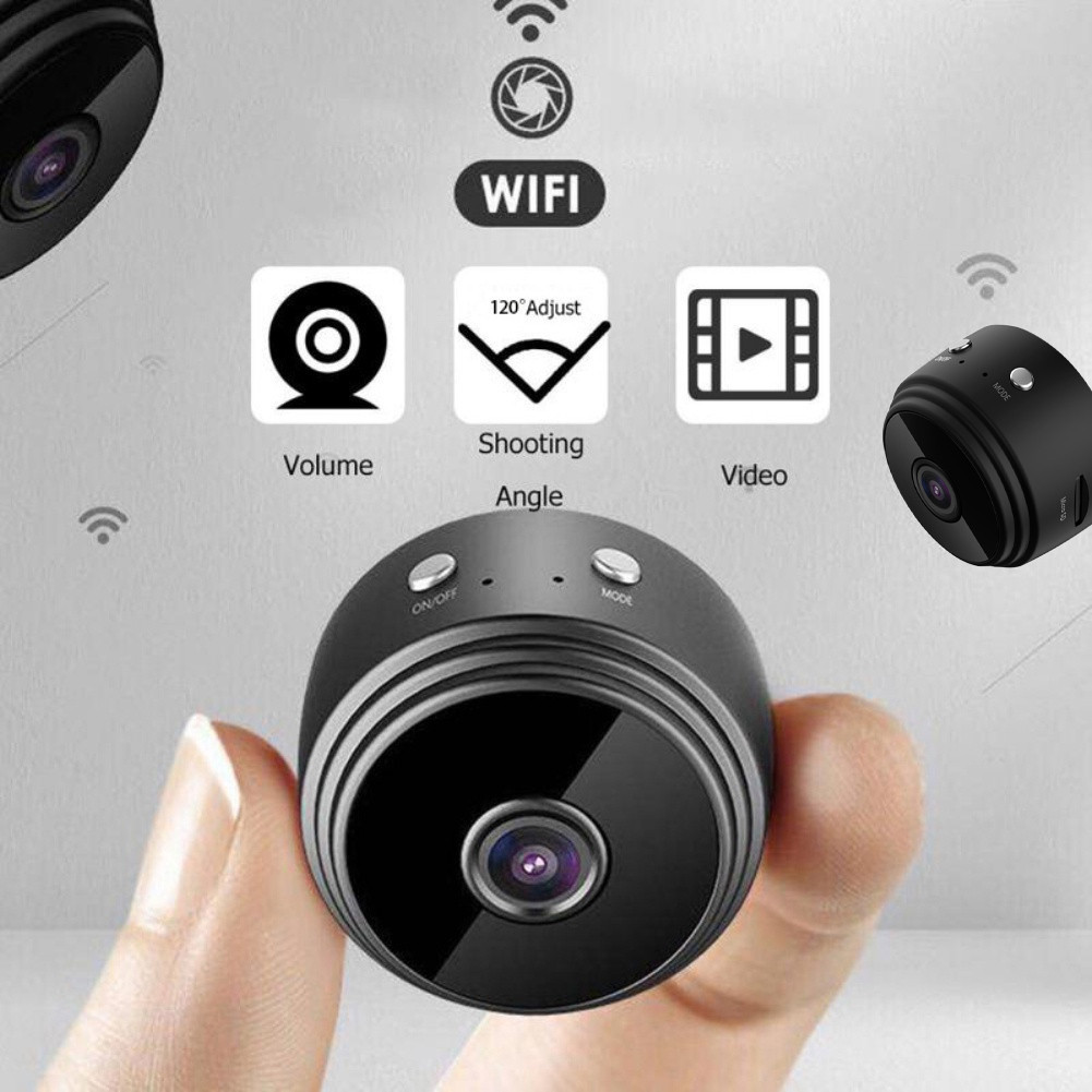 (COD) A9 Mini Wireless CCTV Camera - 1080P HD WiFi Security Cam for ...
