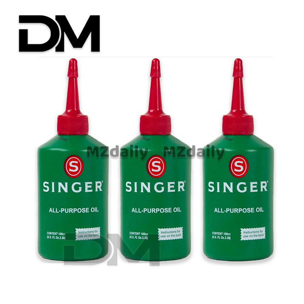 DM ( SET OF 3 BOTTLE ) Singer All-Purpose Oil | Shopee Philippines