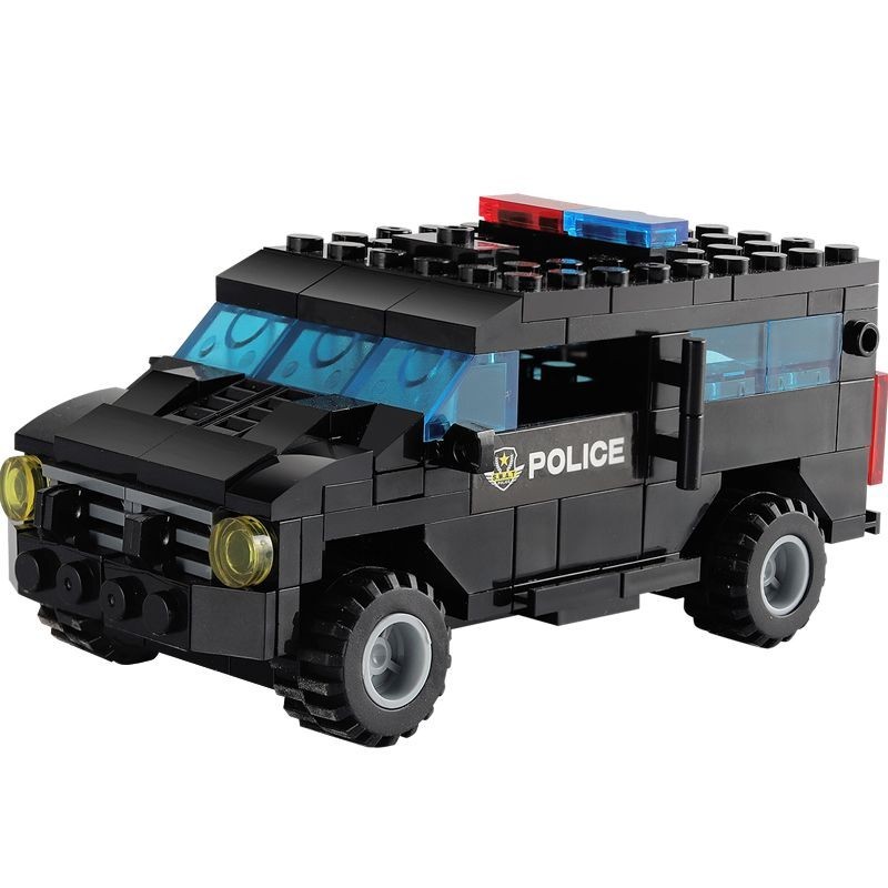 Lego Building Blocks Military Minifigures Special Forces Police Car ...