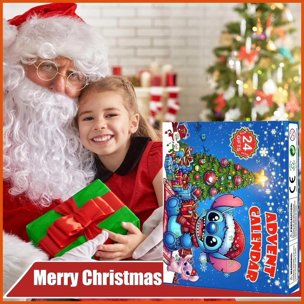 Cartoon Doll Countdown Calendar 24 Days Countdown to 2024 Calendar ...