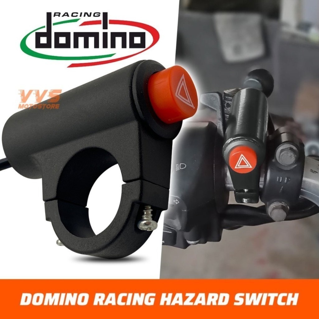 MOTORCYCLE HANDLEBAR ALLOY HAZARD SWITCH ON/OFF SIGNAL FLASHER ...