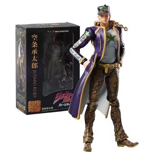 Sentinel STL236699 Anime JoJo's Bizarre Adventure Stone Ocean Figure Pen, Jotaro Kujo Figure Pen, Non-scale, ABS & PVC, Painted Finished Figure, Total Height Approx. 7.9 inches (200 mm