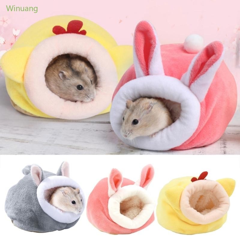 Winu Hamster Cage Rodents Hammock Rabbit Bed House Supplies Guinea Pigs