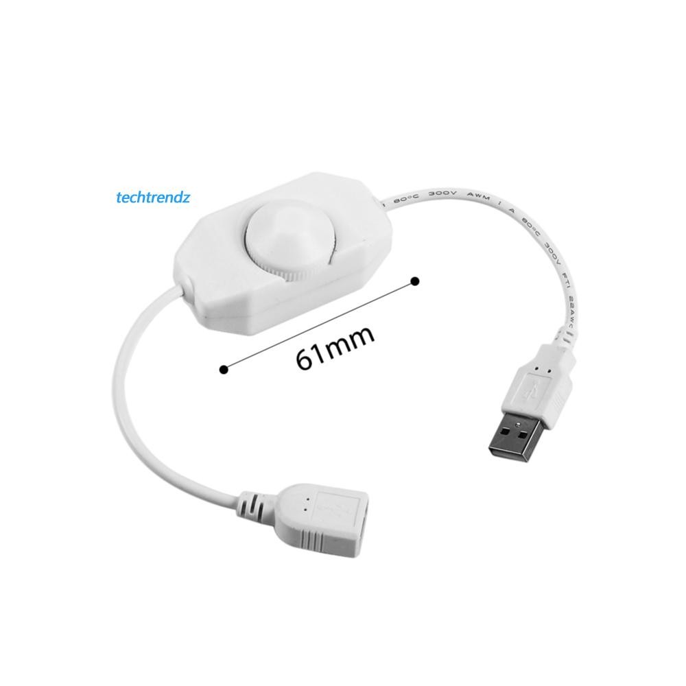 hot DC 5V Knob LED Strip Light Dimmer Switch 1 Channel Adjust