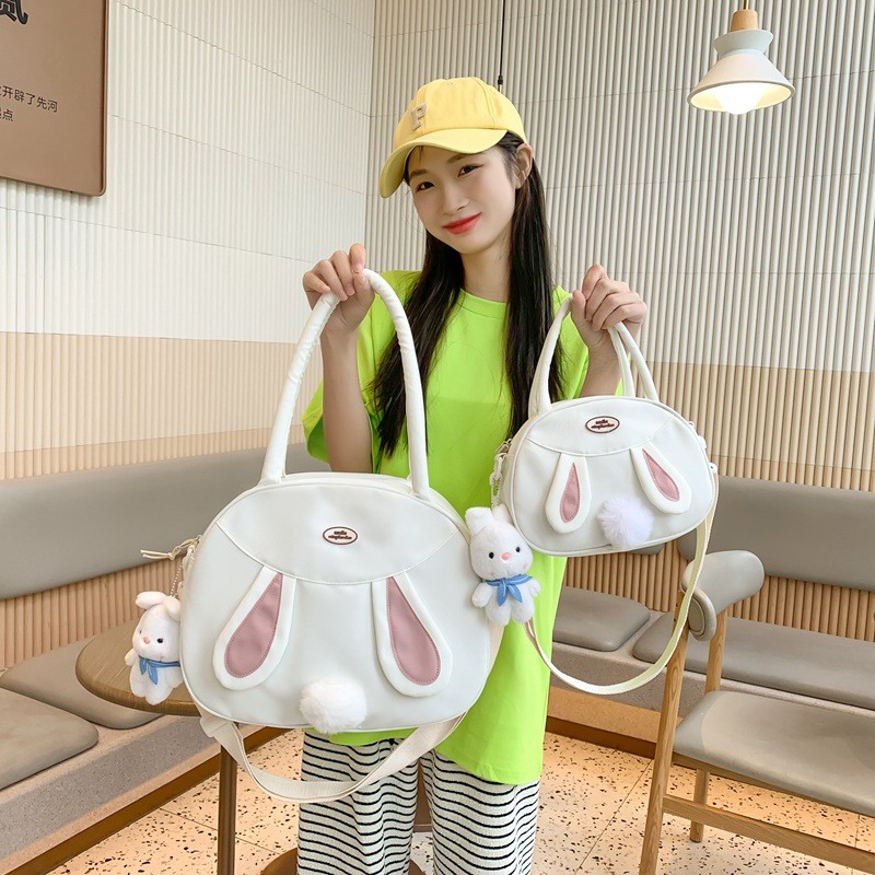 Cute Rabbit Messenger Bag Female New Style Japanese Sweet Large ...