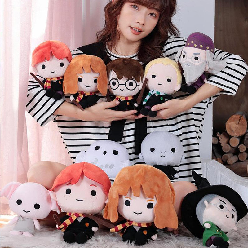 YB1 Cute Harry James Potter plush doll and pendant gift for girlfriend Baby Soothing Toys Home Decor stuffed toys