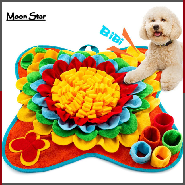 1 Day Shipping! Pet Snuffle Mat Portable Non-slip Polar Fleece Slowing ...