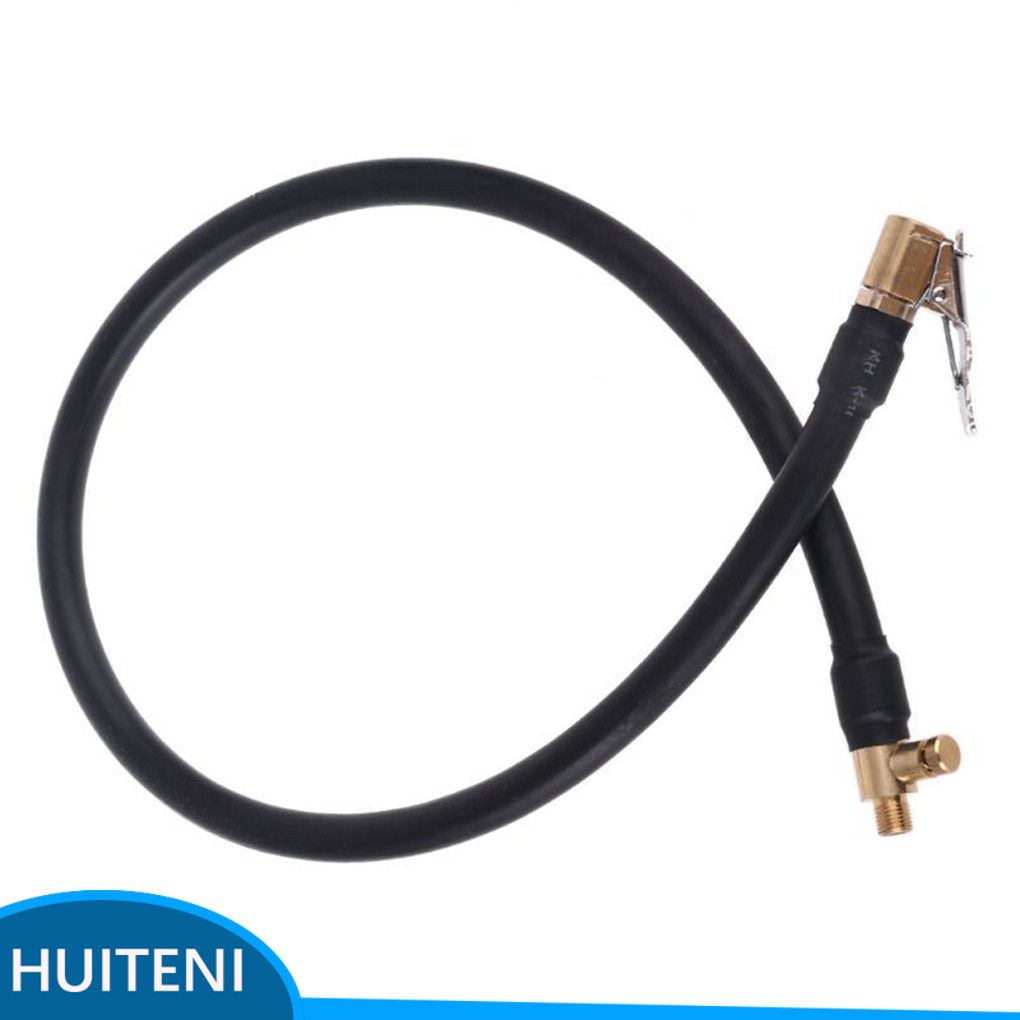 Universal Motorcycle Inflator Nozzle Extended Hose Scooter Air Pump ...