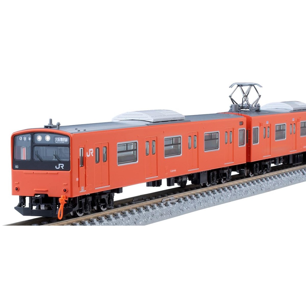 TOMYTEC N Gauge JR 201 Series JR West Japan 30N Updated Car Orange Set ...
