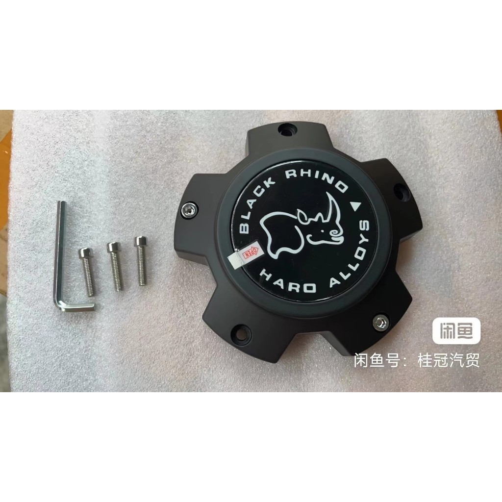 Black Rhino Wheel Caps/6 139.7mm/Center Cover Rims/Hubcaps Black ...