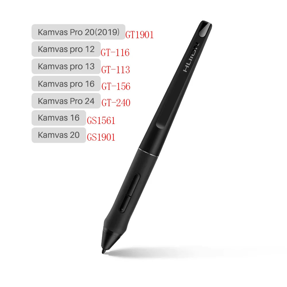 HUION Battery-Free Pen PW507 2 Express Keys Digital Stylus for Drawing ...