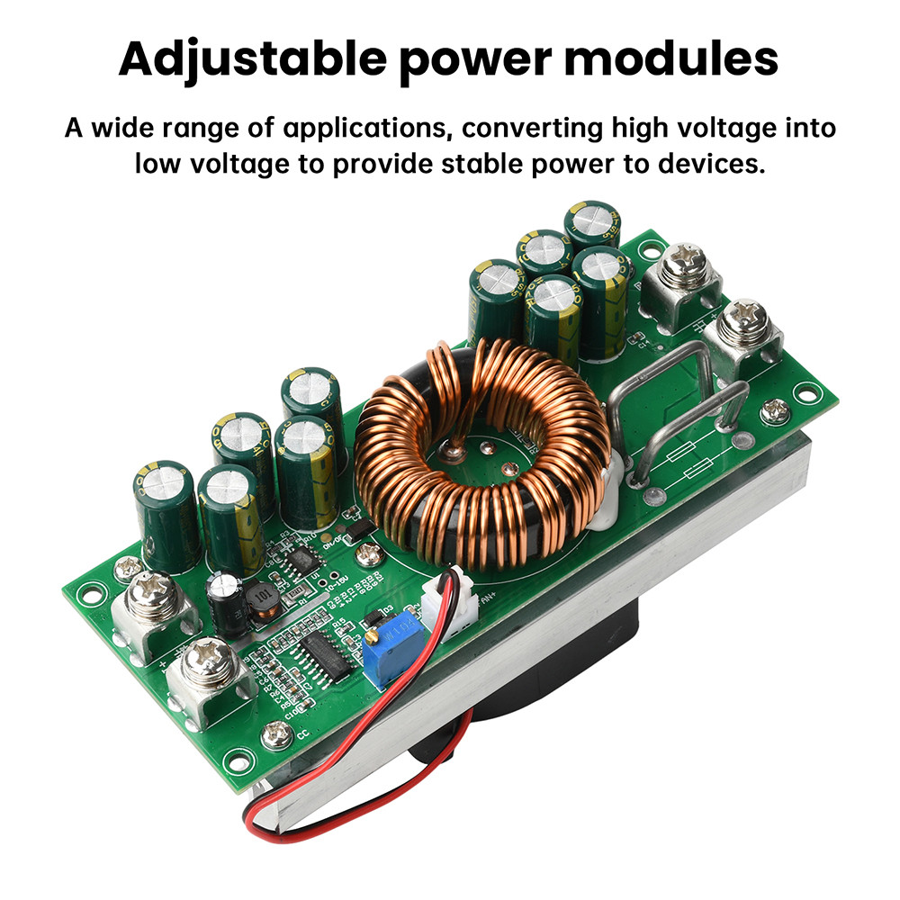 Pcbfun 1500W 1200W Synchronous Rectification High-Power Buck Module ...