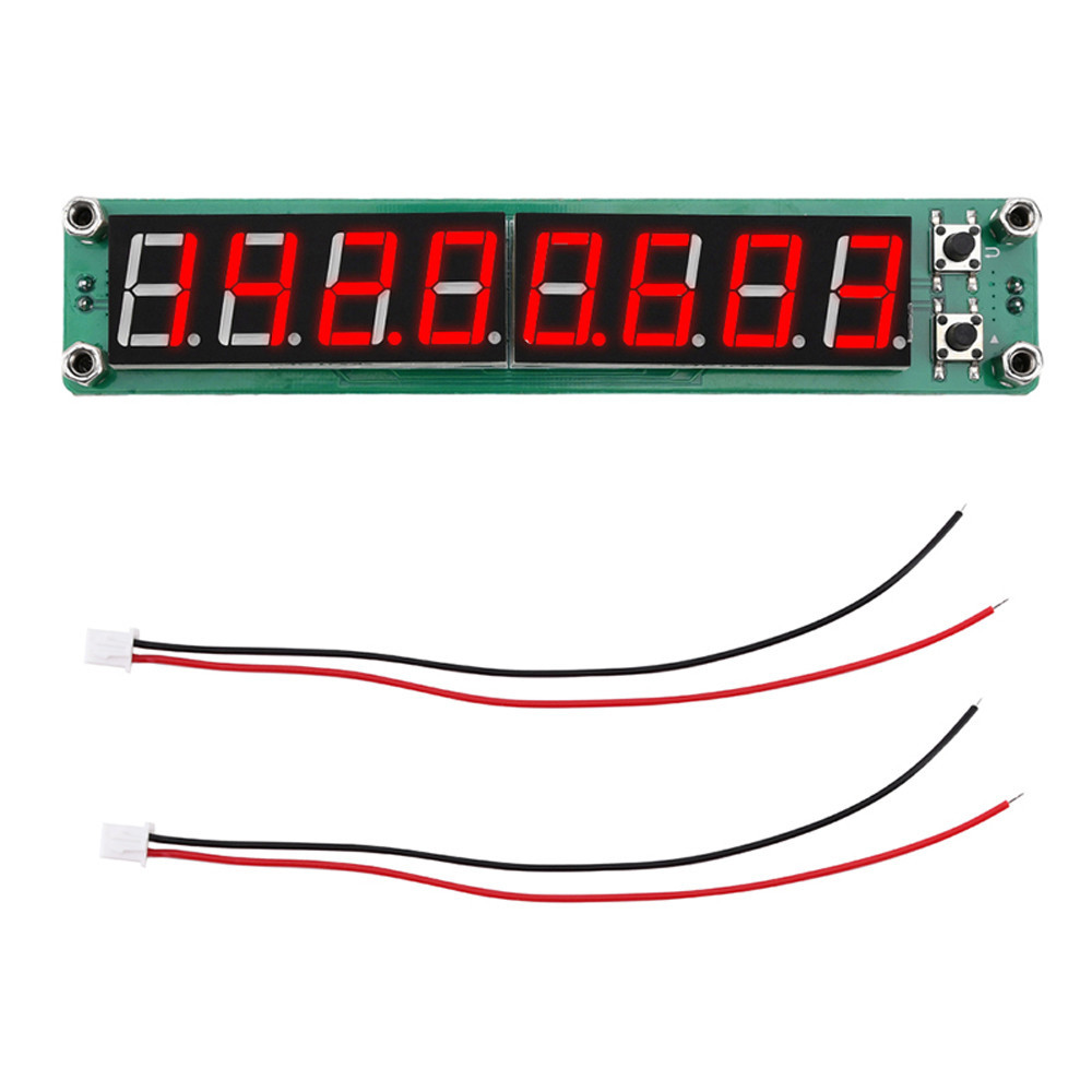 8 Digits RF Signal Frequency Counter Cymometer 0.1MHz~1200MHz LED ...