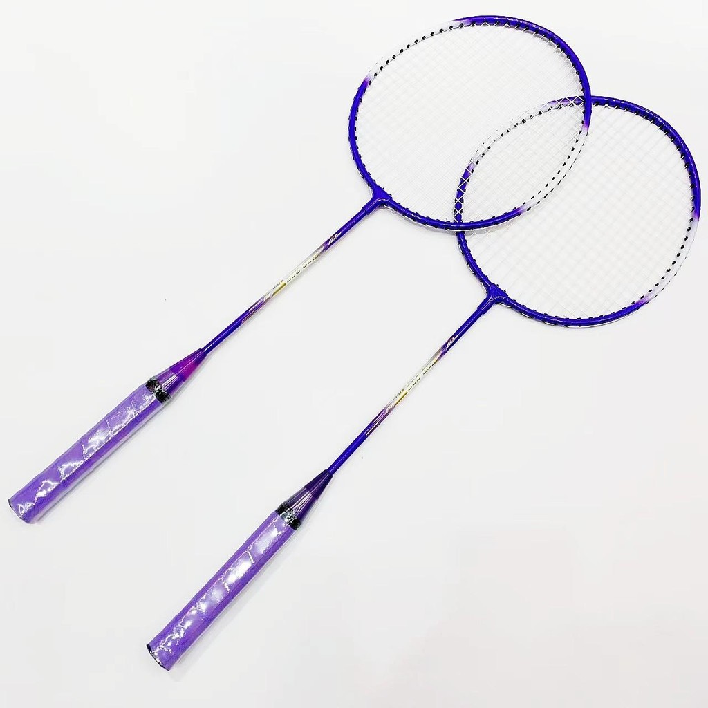 Badminton Racket Set 2pcs Double Racket with Free 3 Shuttlecock for ...