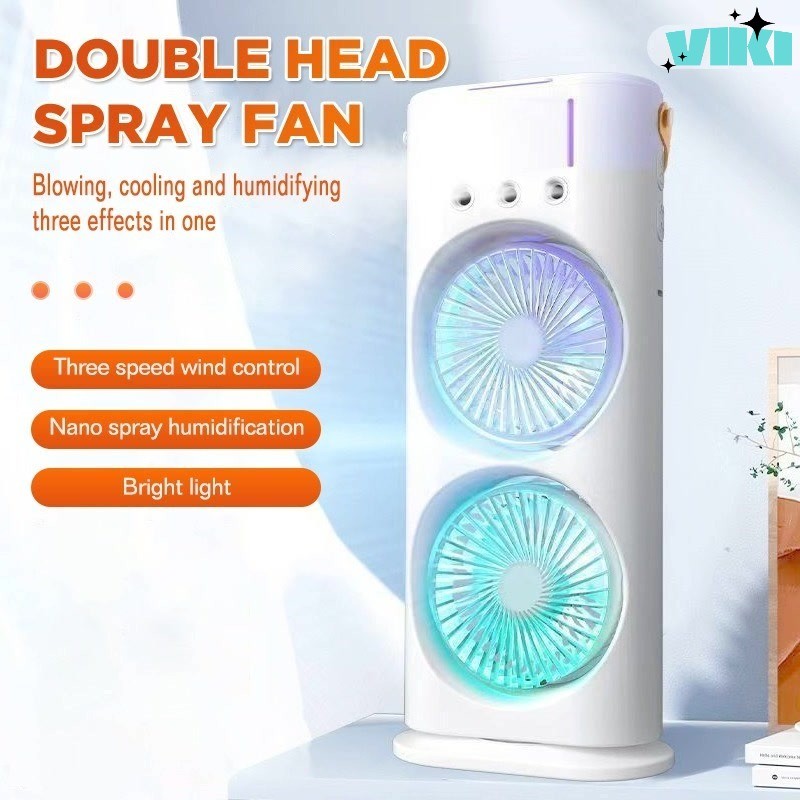 Viki Mini Fan Rechargeable Desk Fan Deskfan Handheld Electric Fan ...