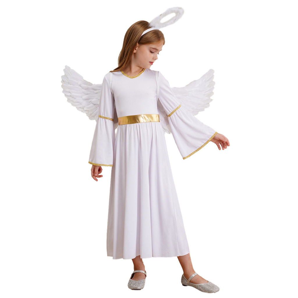 slim fit dress slacks Joseph's Studio Angel with Cardinal and Gold Leaf Print Dress