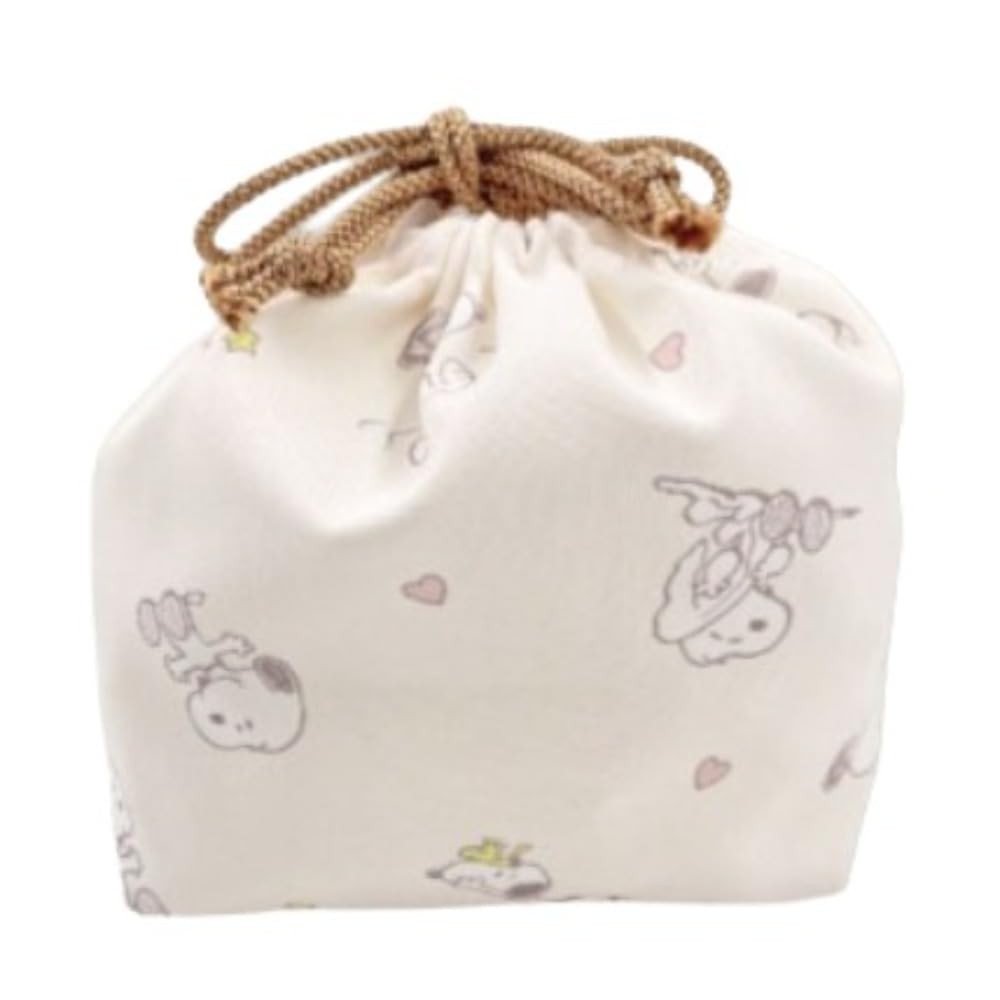 Marimo Craft Lunch Drawstring Bag BE Snoopy W270×H210×D185mm SPZ-3380 ...