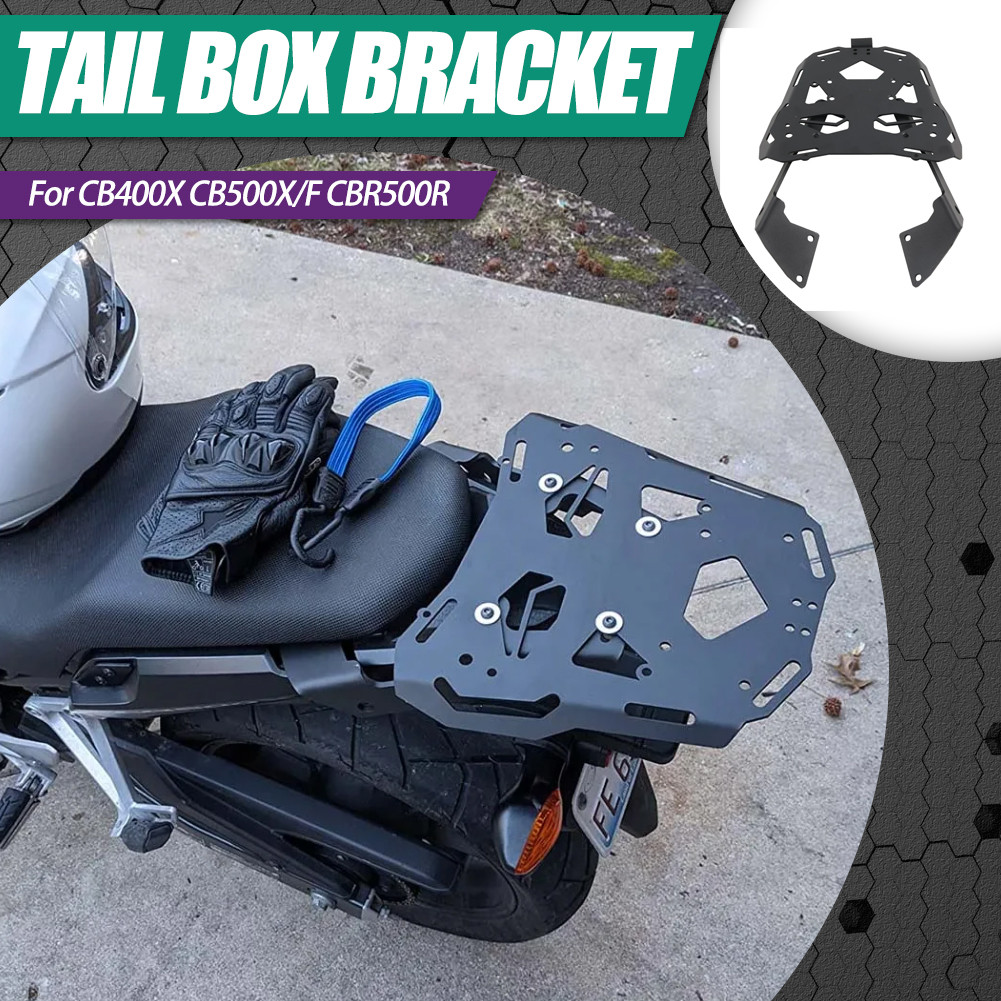 Rear Tail Luggage Rack Tailstock Top Case Trunk Holder Shelf Support ...