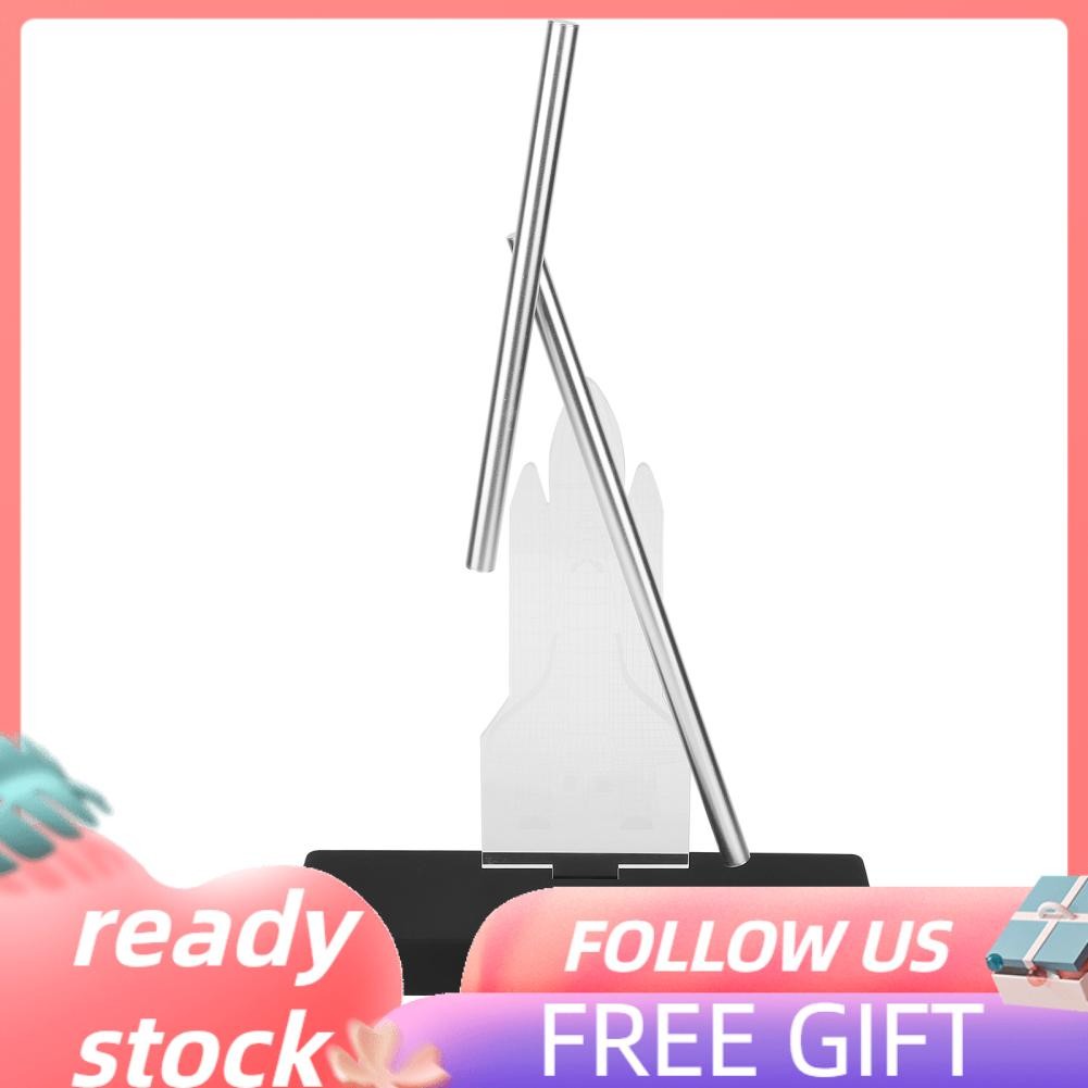 Hanhan1 Desk Decoration Perpetual Motion Machine Desktop Ornament USB ...