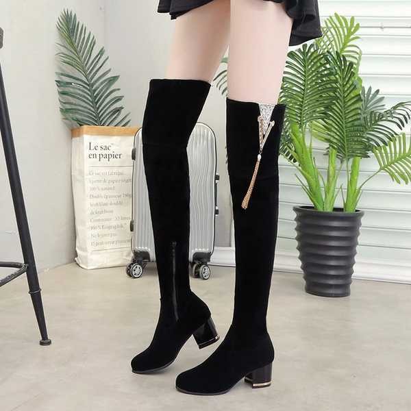cowboy boots boots for women with heels boots for women Over-the-knee ...