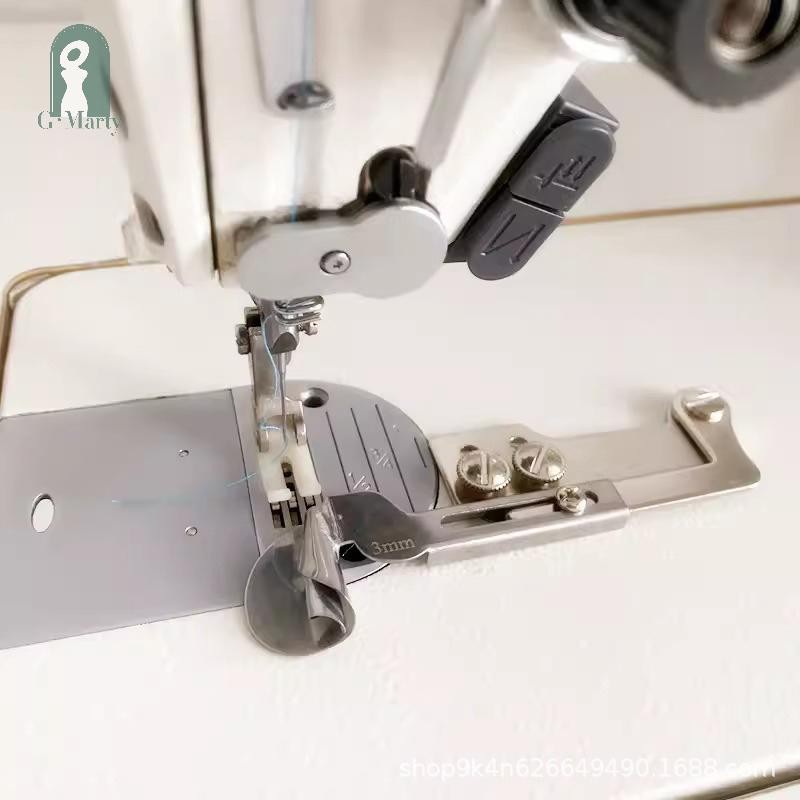 GMARTY Flat Car Spiral Edging Roller Industrial Sewing Machine Pull