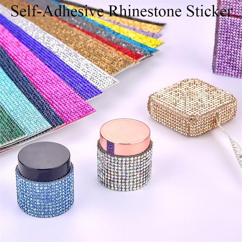 Self-Adhesive Rhinestone Sticker DIY Decoration Diamond Sticker Car ...