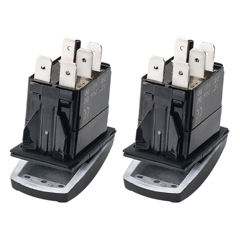 XY&HB 12V Car Boat Rocker Arm Toggle Switch Waterproof Switch 5-pin ...