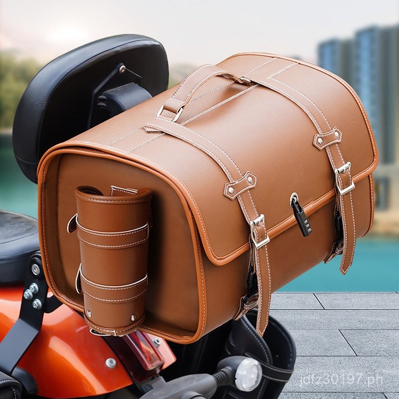 Luggage Tail Box Trunk Motorcycle Victoria Storage Box Retro Motorcycle ...