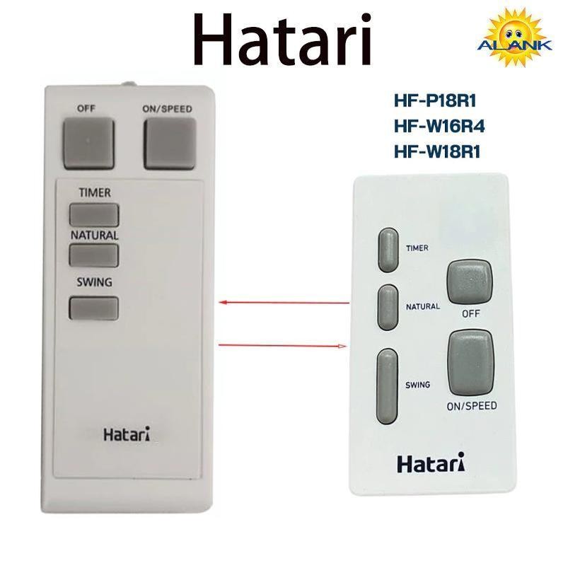 Standard 100% Remote Control Wall Mounted Hatari Fan | Shopee Philippines