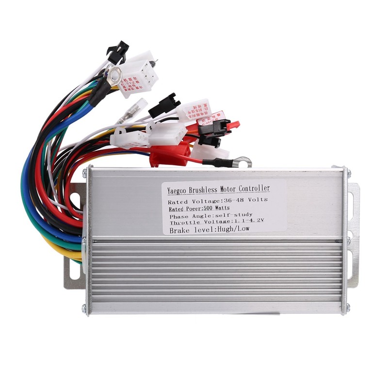 EBike Brushless Controller 30A 36V 48V 500W Electric Scooter Blcd ...