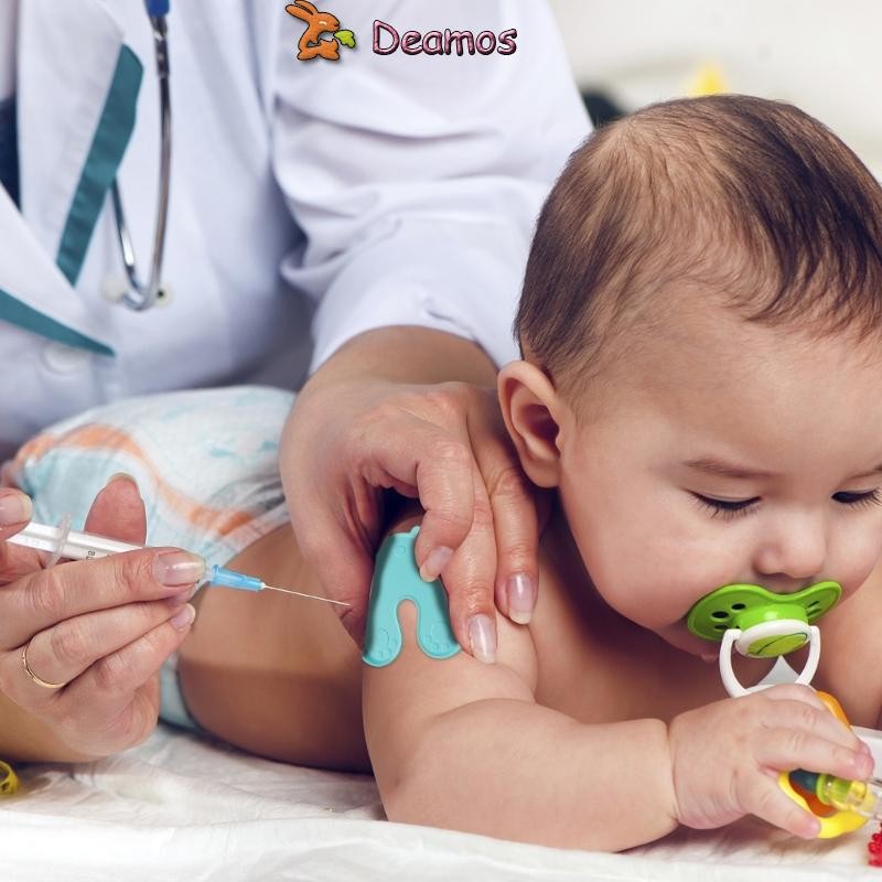 DE 4pcs Reusable TPE Baby Injection Support Gentle Touches Baby Shot ...