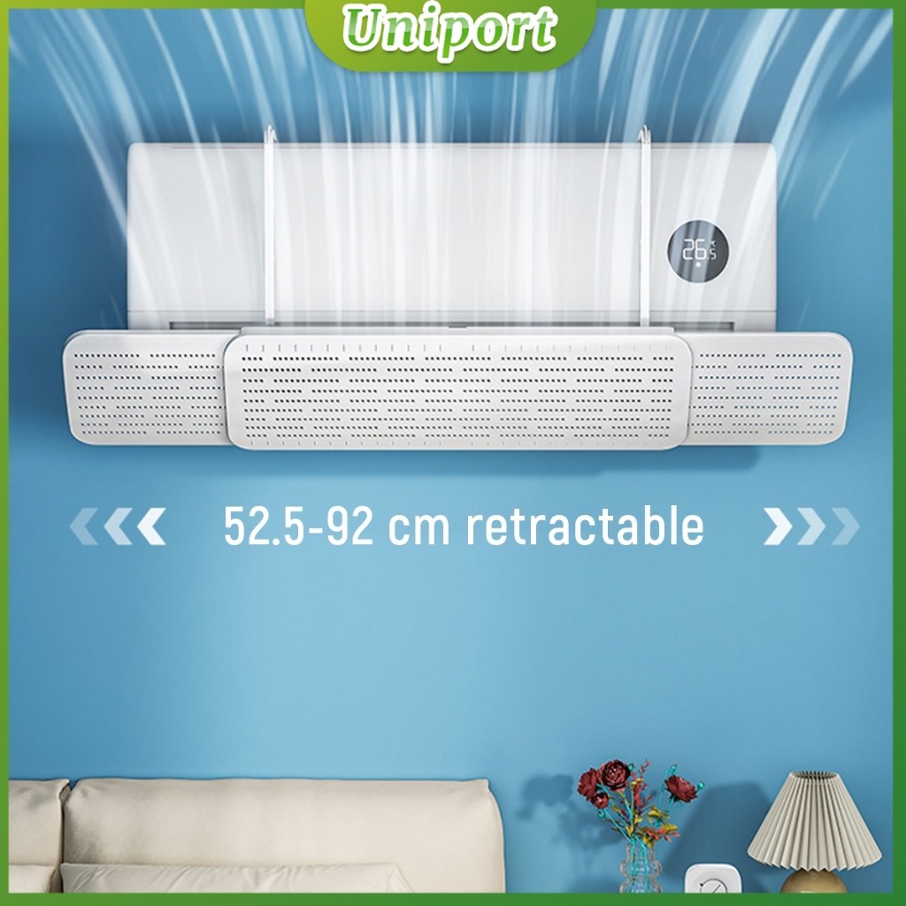 UNI Universal Aircon Wind Deflector Universal Adjustable Air ...
