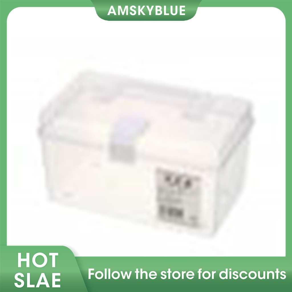 ASH-Portable Multi-use Clear Plastic Storage Container Box with Handle ...