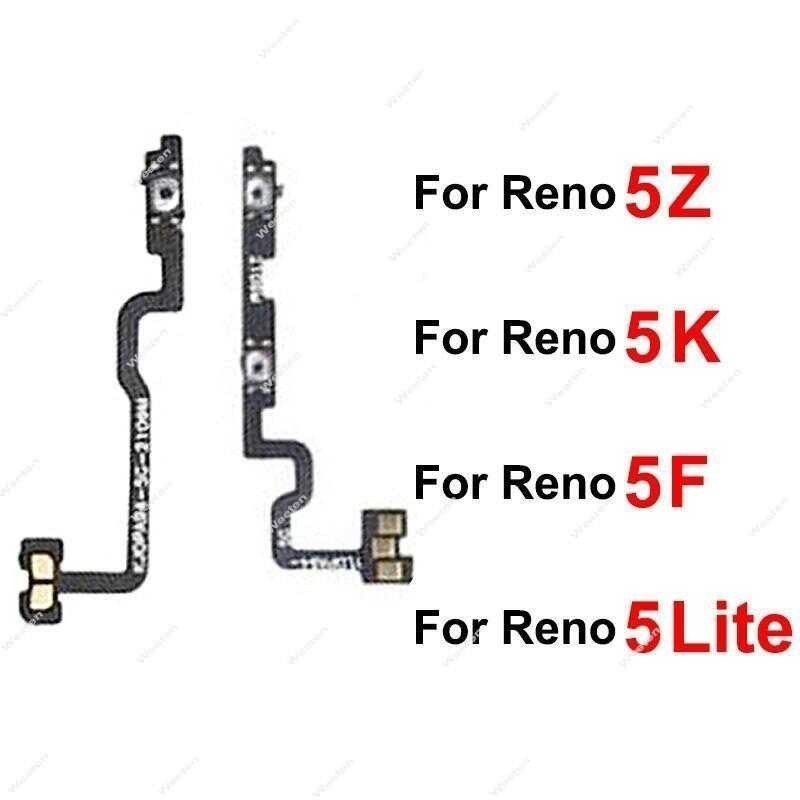For OPPO Reno 5 Lite 5Z 5K 5F 5G Power Volume Flex Button Ribbon ...
