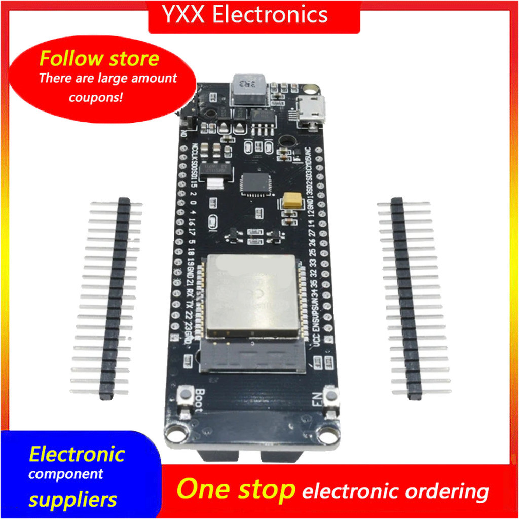 Wemos WiFi and Bluetooth Battery Holder esp32 Development Board 18650 ...