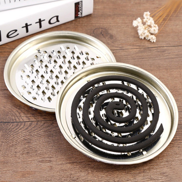 MH Mosquito Coil Holder Large Metal Repellent Rack With Cover | Shopee ...