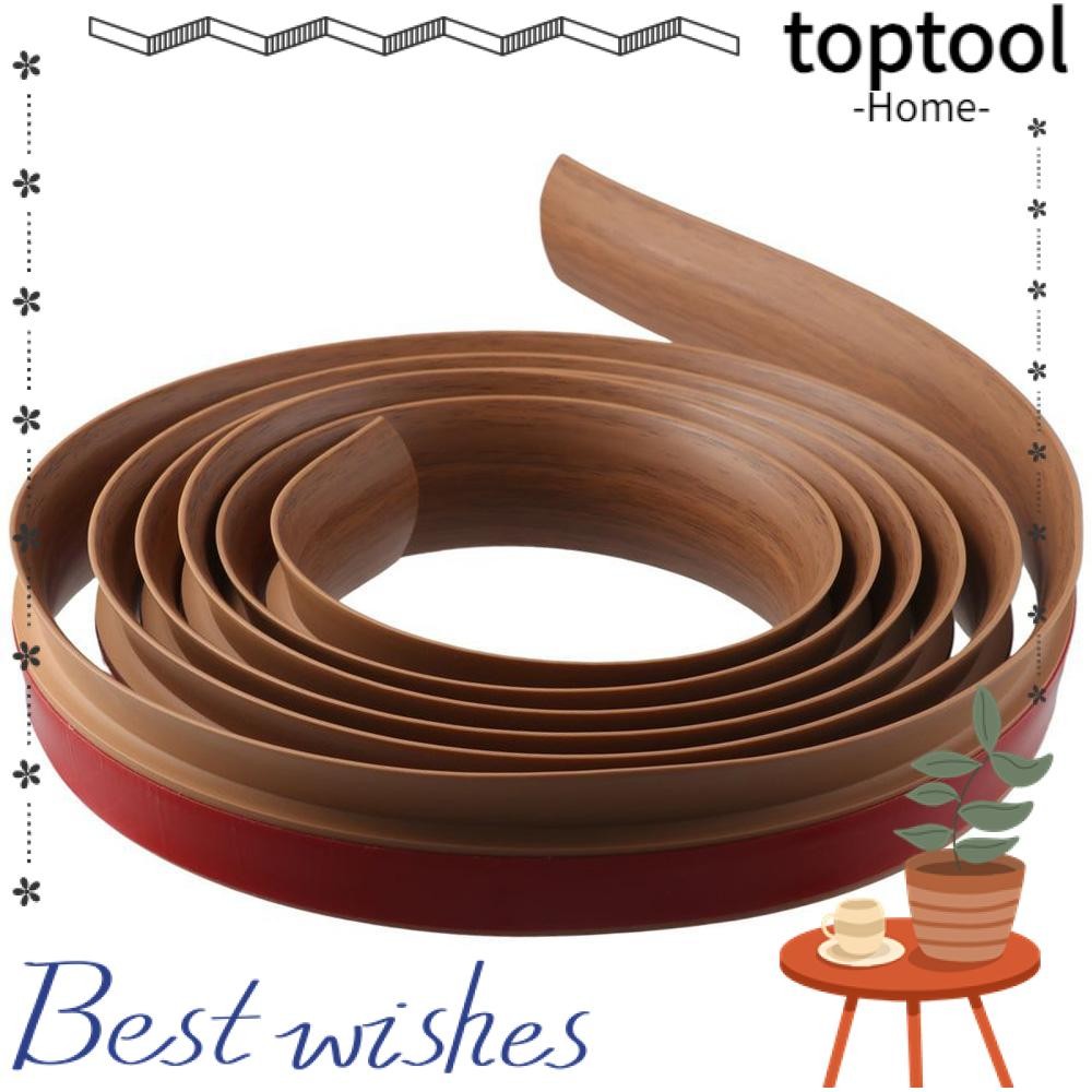 TOPTOOL Threshold Transitions, Light Brown Wood Grain PVC Carpet Floor ...