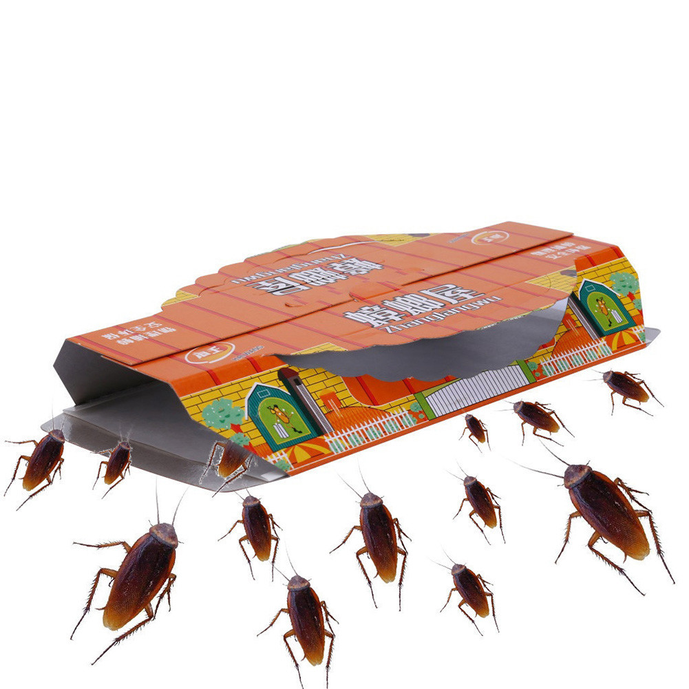 10 Pack Indoor Roach Traps Glue Cockroach Killer Infestation Home ...