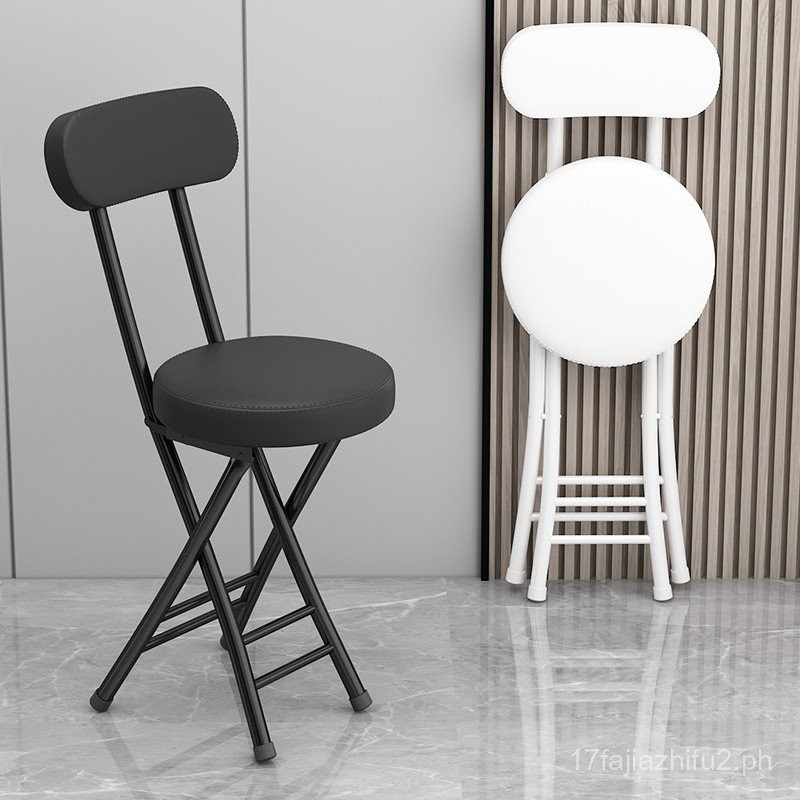 Folding Chair Home Backrest Soft Chair Simple Desk Chair Dormitory ...