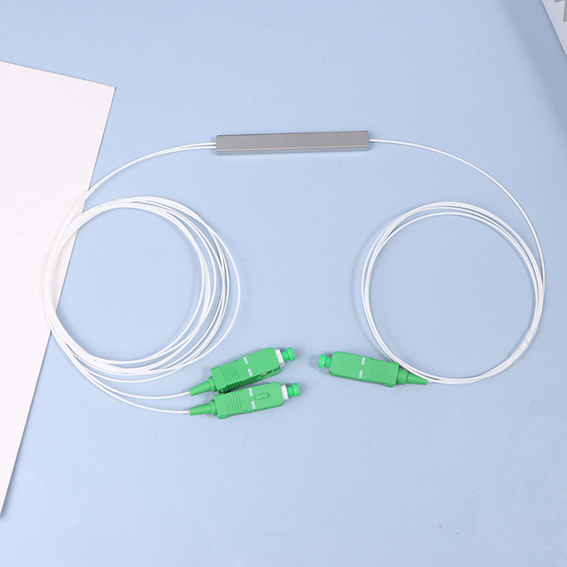 [yiiweng] Fiber Optic PLC Splitter 1x2 SC/APC SC/UPC Mini Blockless 1*2 ...